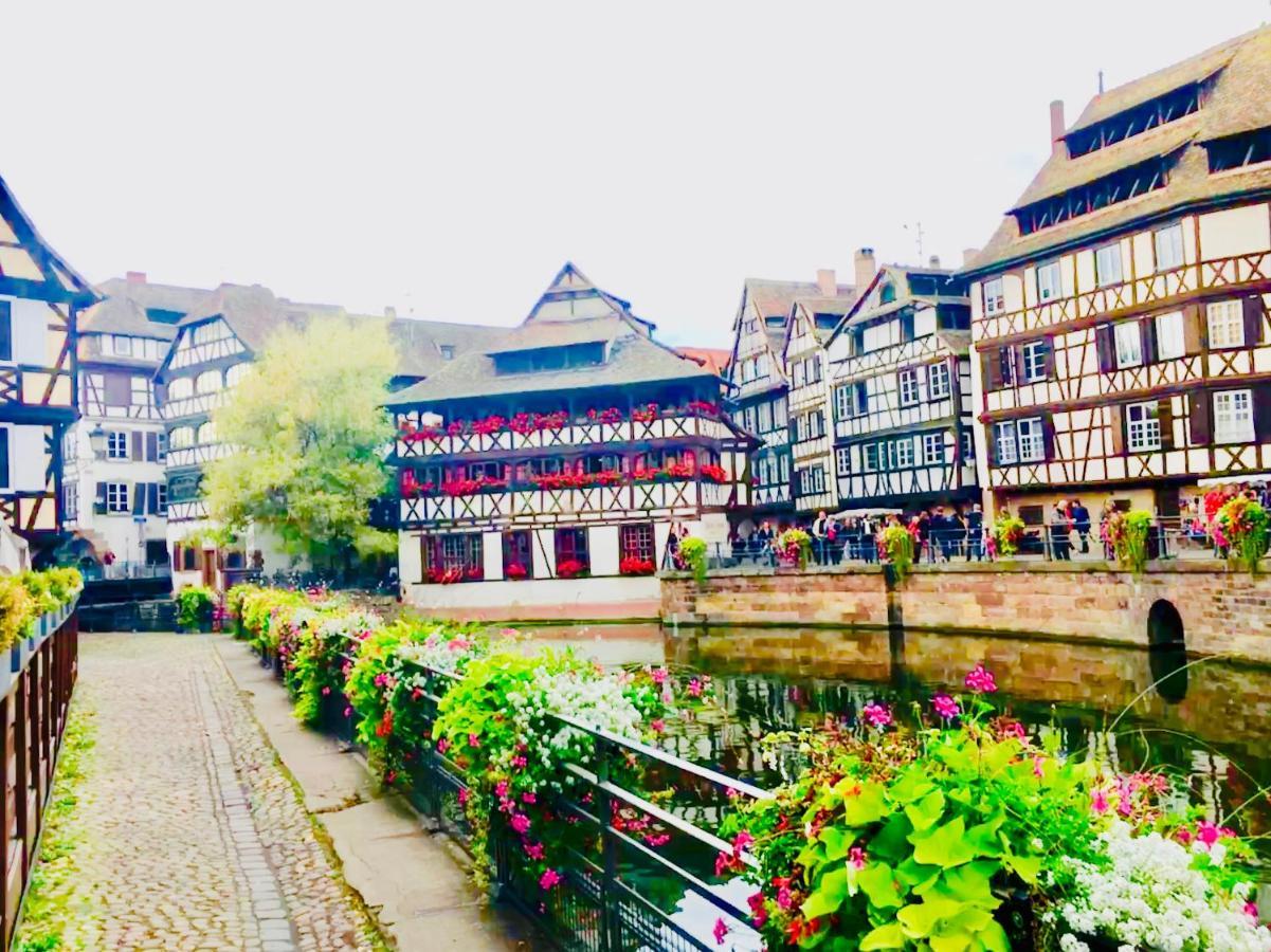 Ferienwohnung Cosy & Quiet Flat In Historical Lively Center Of Straßburg Exterior foto